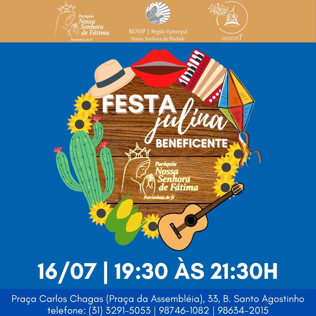 Festa Junina Associa O Dos Moradores E Amigos Do Bairro Santo Agostinho